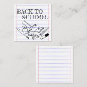Back to School Card