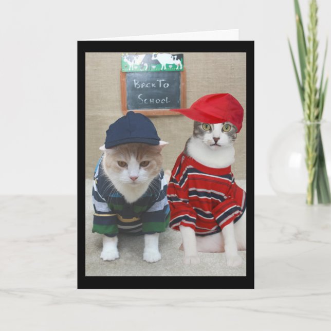 Back to School Card for Teacher (Front)