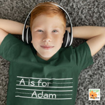 back to school chalkboard Personalized Alphabet