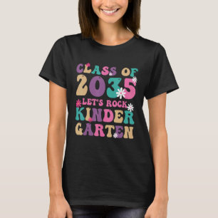 Back To School Class of 2035 Kindergarten Teacher T-Shirt