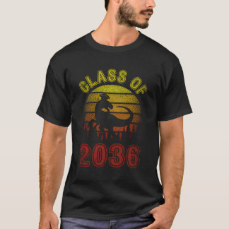 Back To School Class Of 2036 Kindergarten Pre K Gr T-Shirt