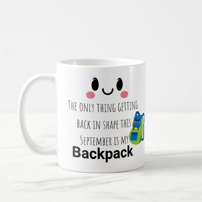 BACK TO SCHOOL COFFEE MUG (Left)