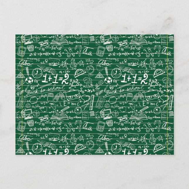 Back to School Collage Postcard (Front)