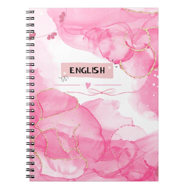 Back to School Collection – Pretty & Practical  Notebook (Front)