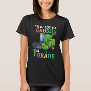 Back To School Combine Harvester I'm Ready to Crus T-Shirt