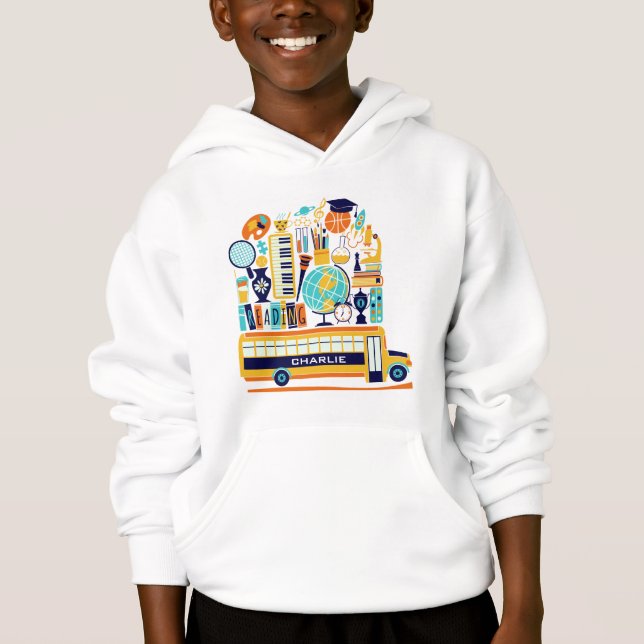 Back to School custom name shirts & jackets (Front)