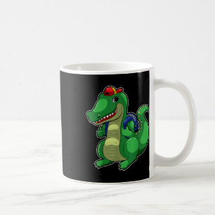 Back To School Cute Crocodile Funny Croc Backpack Coffee Mug