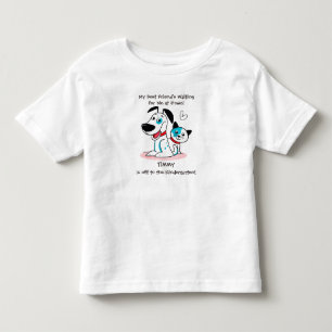 Back to School   Cute First Day Leaving Your Pets Toddler T-shirt