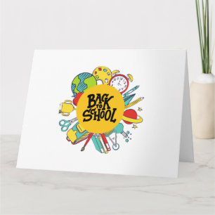 Back to school day Funny gifts Gifts for Kids Gift Card
