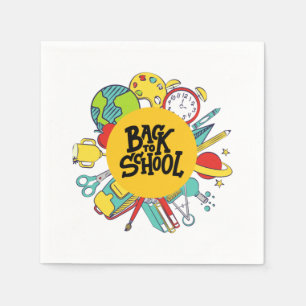 Back to school day Funny gifts Gifts for Kids Gift Napkin