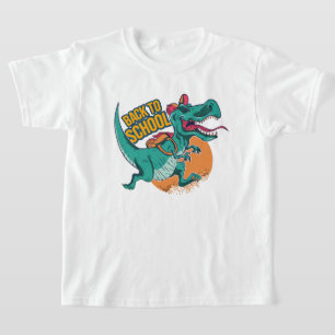 Back to School Dinosaur Children T-Shirt