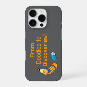 Back to School Doodles and Discovery iPhone 16 Pro Case