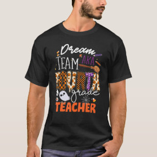 Back to School Dream Team AK Fourth Grade Hallowee T-Shirt