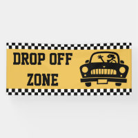 Back To School - Drop Off Zone Chequered Racing