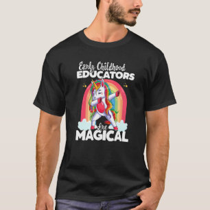 Back To School Early Childhood Educator Unicorn Ma T-Shirt