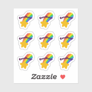 Back to School "Excellent" Stickers