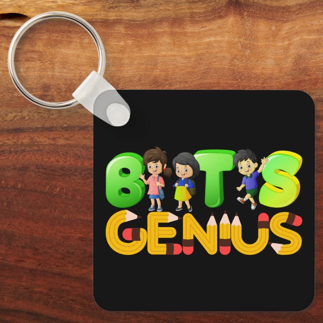BACK TO SCHOOL EXCITEMENT! KEYCHAIN (Front)