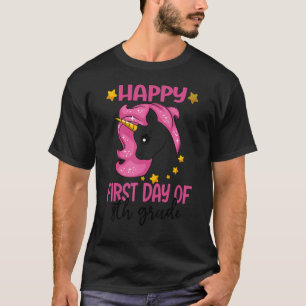 Back To School First Day 8th Grade Teacher Unicorn T-Shirt