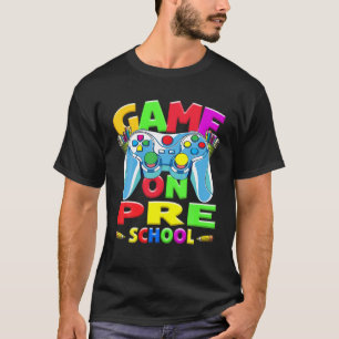 Back To School First Day Game On Preschool Video G T-Shirt