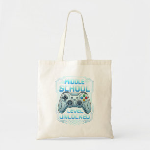 Back To School First Day Middle School Grade Tote Bag