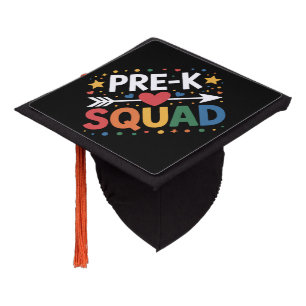 Back to School First Day of Pre-K Preschool Graduation Cap Topper