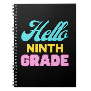 Back to School, First Day Of School  Notebook