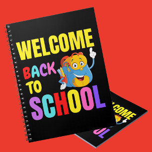 Back to School, First Day Of School, School Girls Notebook