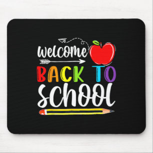Back To School First Day Of School Teachers Studen Mouse Pad