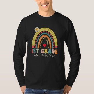 Back To School First Grade Vibes Retro 1st Grade T T-Shirt