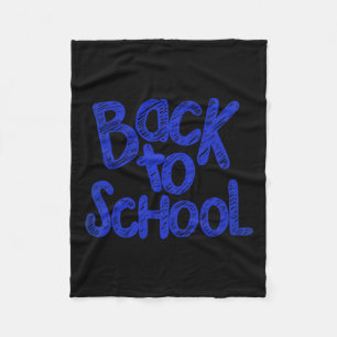 Back To School Fleece Blanket
