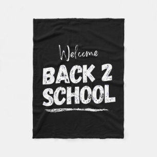 Back To School Fleece Blanket
