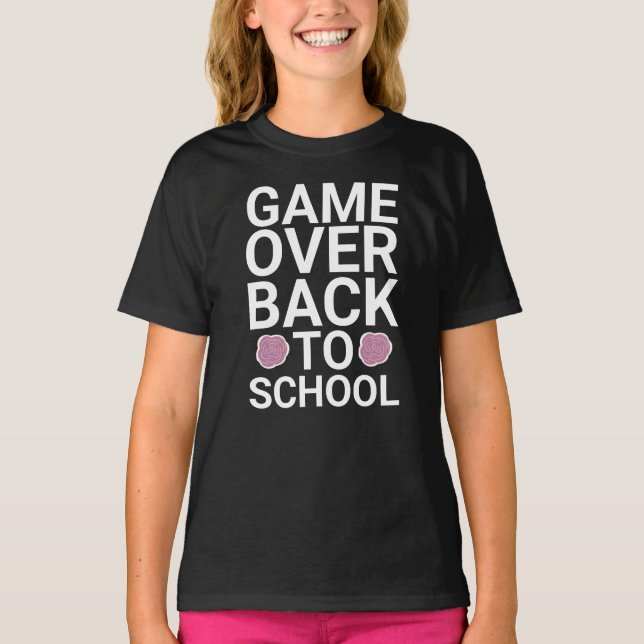 Back to school flower,back to school,class of 2025 T-Shirt (Front)