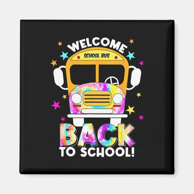 Back To School For Bus Drivers Transportation Dept Magnet (Front)