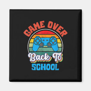 Back To School Fun Game Over Teacher Student Contr Magnet