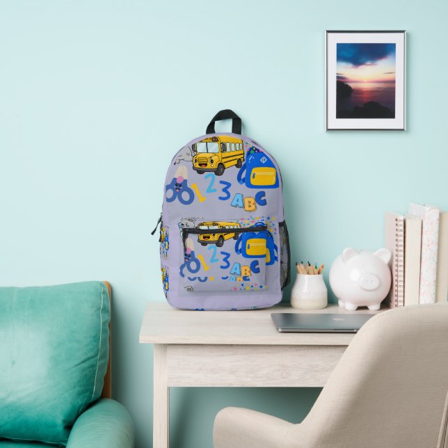 Back To School Fun Printed Backpack (Insitu)