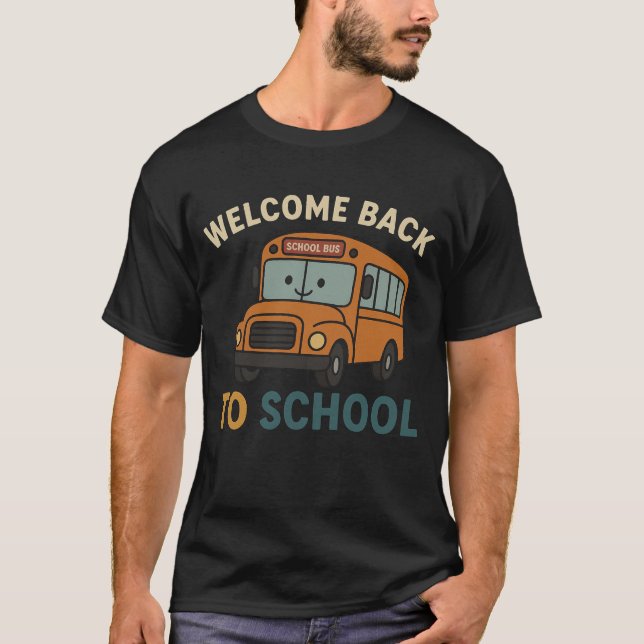 Back to School –Funny and Cute School  T-Shirt (Front)