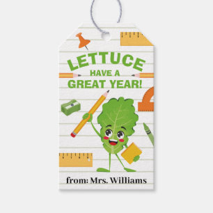 Back to School Funny Food Pun Have a Great Year  Gift Tags