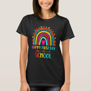 Back To School Funny Happy First Day Of School For T-Shirt