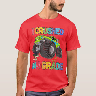 Back To School Funny Monster Truck I Crushed nd Gr T-Shirt