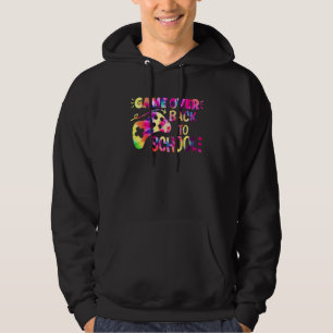 Back to School Game Over Teacher Student Controll Hoodie