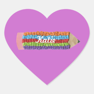 Back to school gift - personalized sticker