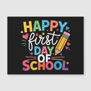 Back To School Happy First Day Of School Teacher B