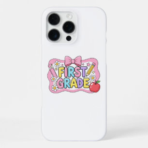 Back To School Hello First Grade Team 1st Grade iPhone 16 Pro Max Case