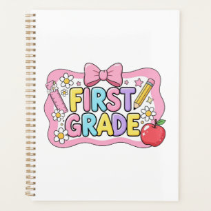 Back To School Hello First Grade Team 1st Grade Planner