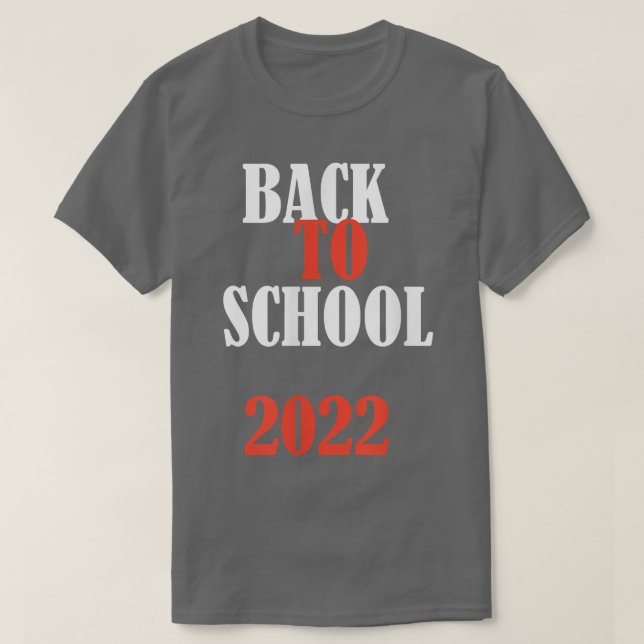 Back To School Hello Grade Back To School T-Shirt (Design Front)