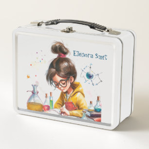 Back To School I Science 1 Metal Lunch Box