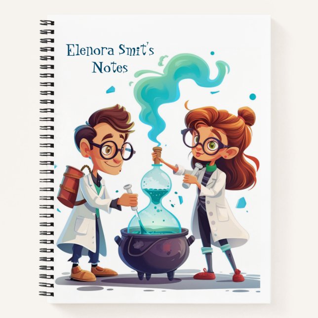 Back To School I Science 6 Notebook (Front)