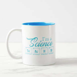 Back To School: I'm a science teacher Two-Tone Coffee Mug