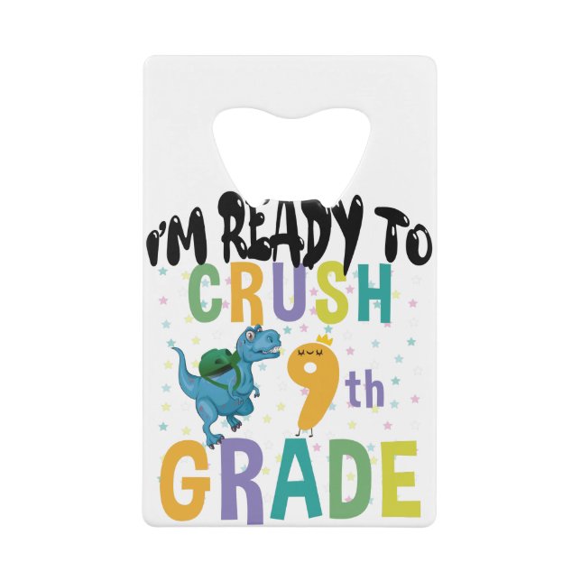 Back to School I'm Ready To Crush 9th Grade Dino (Devant)