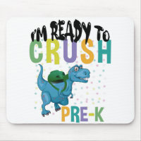 Back To School I'm Ready To Crush Pre-K Dinosaur